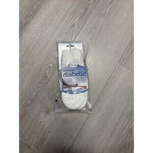 THORLOS Advanced Diabetic Women' s Single Pair Crew Socks White 5-9 Medium New